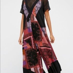 Free People All Patched Up Jumpsuit